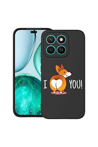 bestcase Carcasă subțire din silicon pentru Honor X8C, Emoji dulce cu cățeluș...