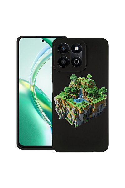 bestcase Carcasă subțire din silicon pentru Honor 200 Smart, Minecarft World,...