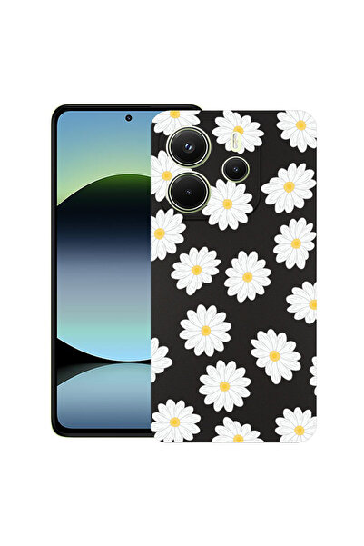 bestcase Carcasă subțire din silicon pentru Xiaomi Redmi Note 14 5G, Happy Fl...