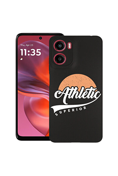 bestcase Carcasă subțire din silicon pentru Motorola Moto E15 / Moto G05, Ath...