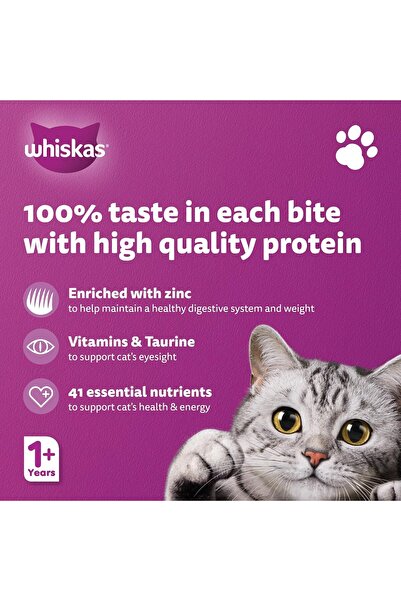 Whiskas Wet Cat Food, Chicken in Gravy, 400g