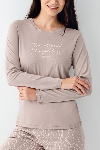 Pierre Cardin Cotton Modal Long Sleeve Women's Pajama Set