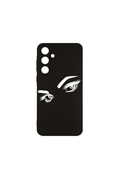 bestcase Carcasă subțire din silicon pentru Samsung Galaxy A16, Ochi atrăgăto...