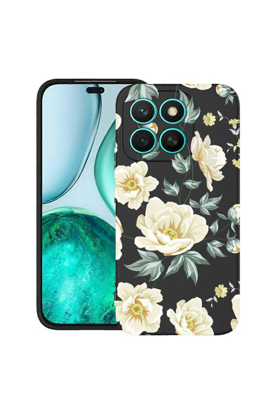bestcase Carcasă subțire din silicon pentru Honor X8C, flori, 1992026 B 126