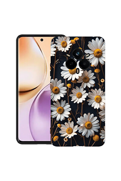 bestcase Carcasă subțire din silicon pentru Realme 14 Pro 5G, model 3D Daisy,...