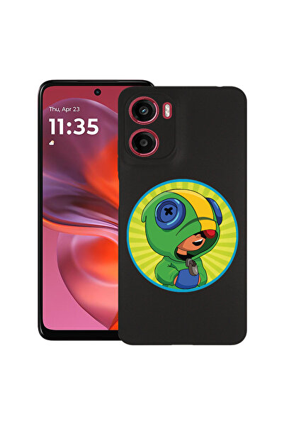 bestcase Carcasă subțire din silicon pentru Motorola Moto G05, Brawl Stars, 1...