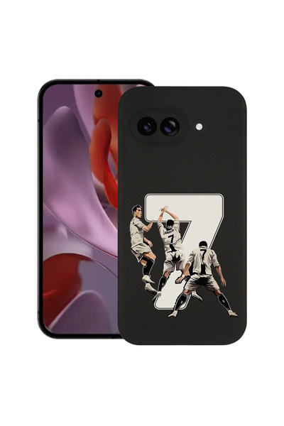 bestcase Carcasă subțire din silicon pentru Google Pixel 9a, Ronaldo, 1926335...