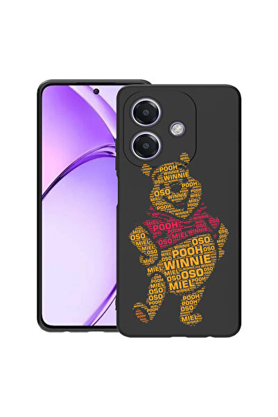 bestcase Тънък силиконов калъф за OPPO A60 5G / A40 / A40M, Калиграфски Пух, ...