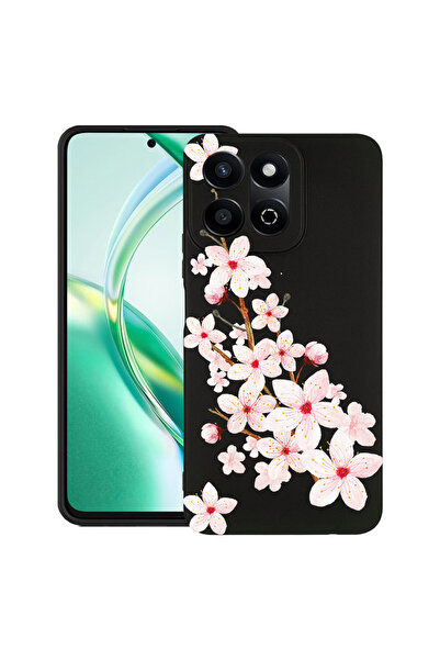 bestcase Carcasă subțire din silicon pentru Honor 200 Smart, floare de primăv...