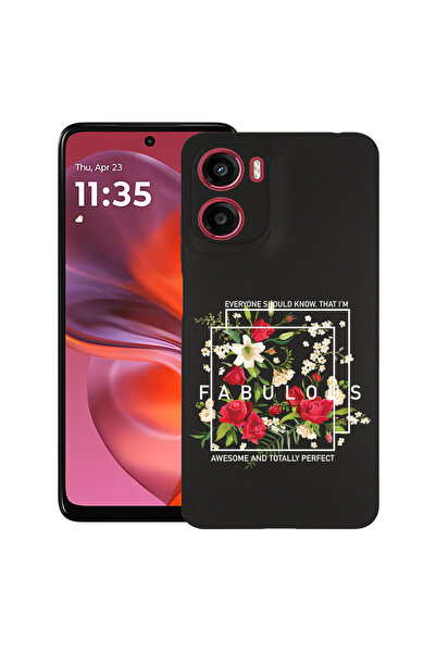 bestcase Carcasă subțire din silicon pentru Motorola Moto E15 / Moto G05, Fab...