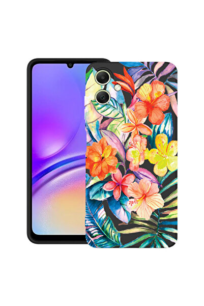 bestcase Carcasă subțire din silicon pentru Samsung Galaxy A06 5G, flori topi...