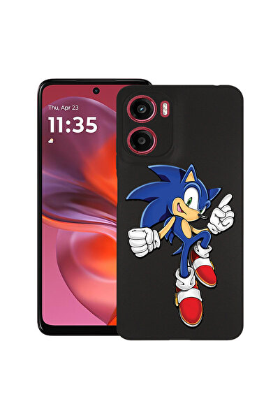 bestcase Λεπτή θήκη σιλικόνης για Motorola Moto E15 / Moto G05, Sonic Boom, 1...