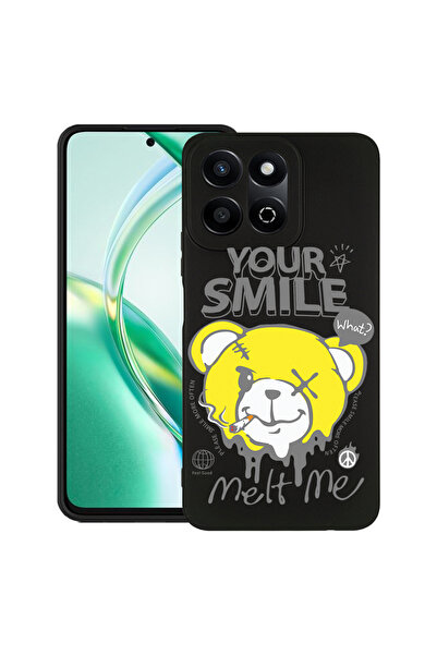 bestcase Carcasă subțire din silicon pentru Honor 200 Smart, Ursuleț de pluș ...