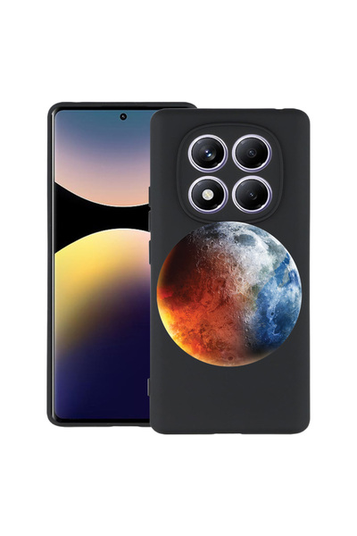 bestcase Carcasă subțire din silicon pentru Xiaomi Redmi Note 14 Pro 4G, Eart...