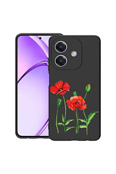 bestcase Carcasă subțire din silicon pentru OPPO A60 5G / A40 / A40M, mac roș...
