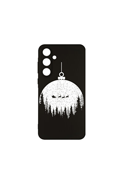 bestcase Carcasă subțire din silicon pentru Samsung Galaxy A16, Glob de Crăci...