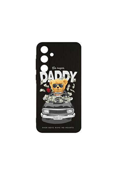 bestcase Carcasă subțire din silicon pentru Samsung Galaxy A16, Daddy Teddy B...