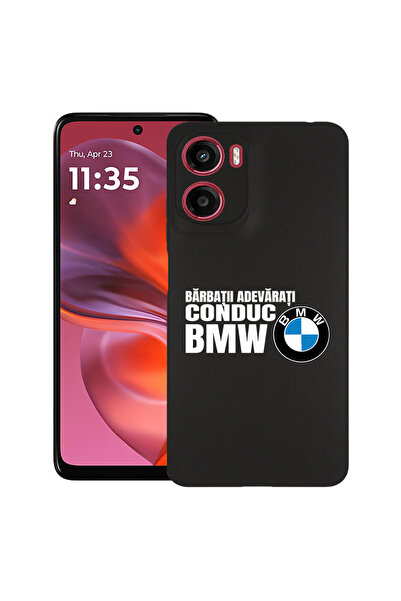 bestcase Carcasă subțire din silicon pentru Motorola Moto G05, Conduc BMW, 19...
