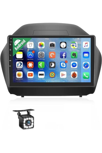 SHEZA STAR ستيريو سيارة أندرويد لسيارة هيونداي توسان IX35 2009-2015 6+128 جيج...