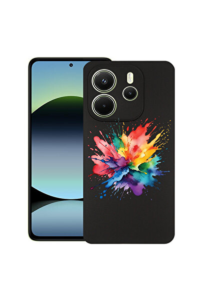 bestcase Carcasă subțire din silicon pentru Xiaomi Redmi Note 14 5G, Color Sp...