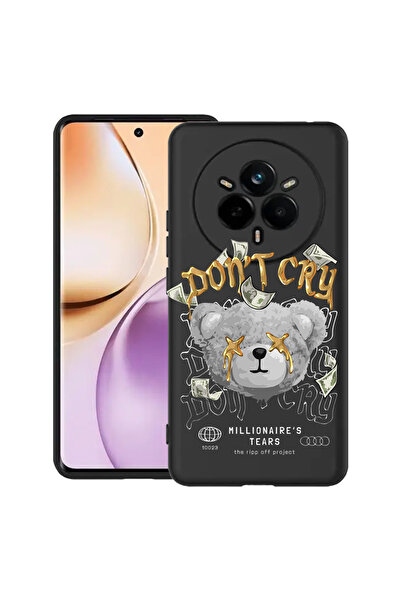 bestcase Carcasă subțire din silicon pentru Realme 14 Pro 5G, Teddy Bear Mill...