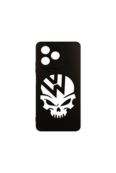 bestcase Λεπτή θήκη σιλικόνης για Xiaomi Redmi 13, VW Skull, 1923377 B 1663