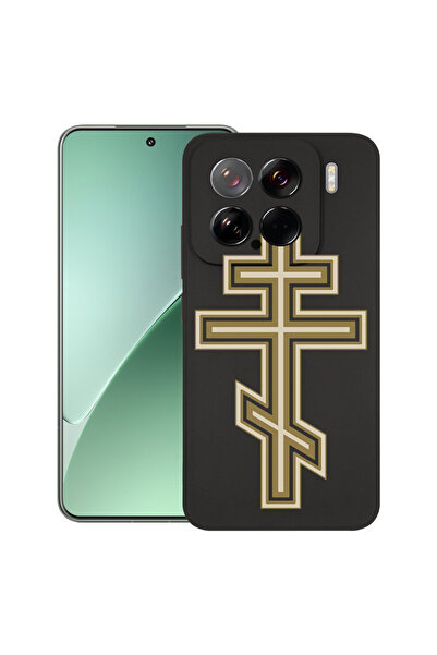 bestcase Carcasă subțire din silicon pentru Xiaomi 15, Classic Cross, 1926341...