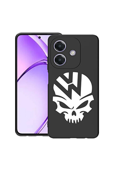 bestcase Carcasă subțire din silicon pentru OPPO A60 5G / A40 / A40M, VW Skul...