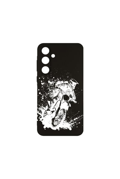 bestcase Тънък силиконов калъф за Samsung Galaxy A16, MotoCross, 1923376 B 1452