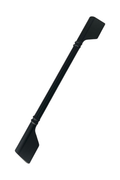 Üsküp Yapı & Mimarlık LORD ÇİZGİLİ KULP SİYAH 160 MM Çekmece Mutfak Dolap Kul...