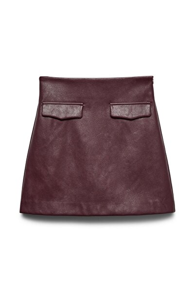Vero Moda Rock VMNATALIE Hohe Taille Kurzer Rock