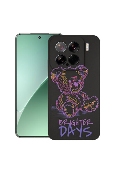 bestcase Carcasă subțire din silicon pentru Xiaomi 15, Teddy Bear Brighter Da...