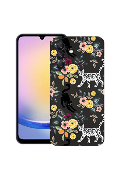bestcase Carcasă subțire din silicon pentru Samsung Galaxy A36, model pisică,...