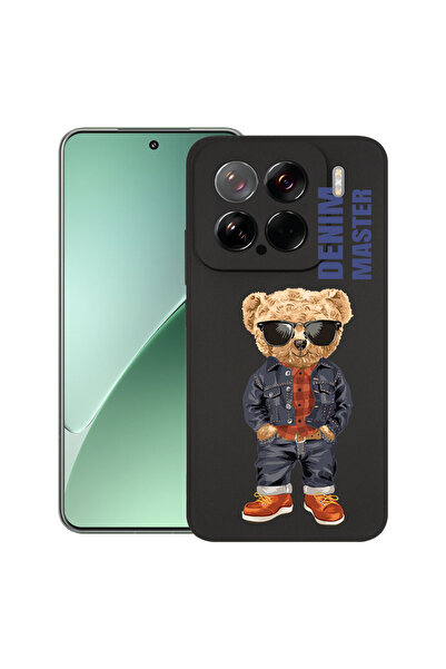 bestcase Carcasă subțire din silicon pentru Xiaomi 15, Denim Master - Teddy B...