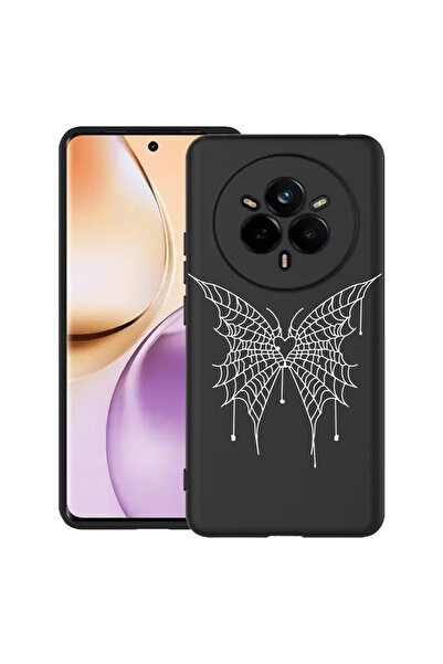 bestcase Carcasă subțire din silicon pentru Realme 14 Pro 5G, fluture, 198829...