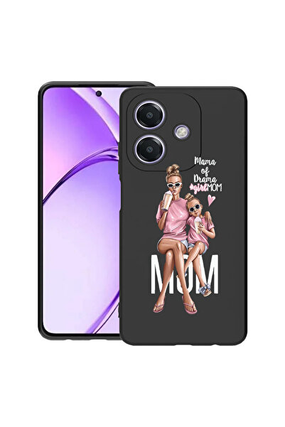 bestcase Λεπτή θήκη σιλικόνης για OPPO A60 5G / A40 / A40M, Κορίτσι Μαμά Μαμά...