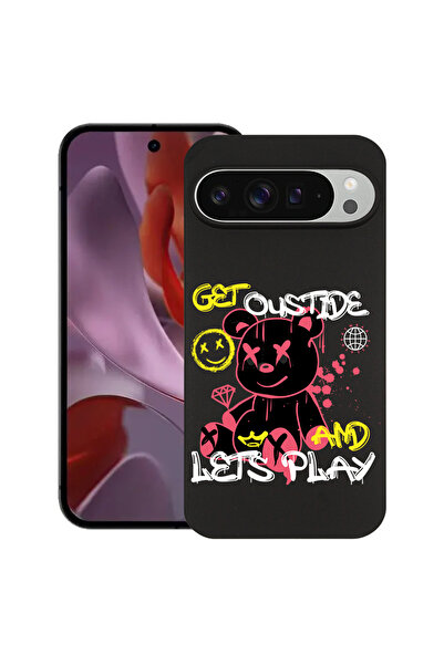 bestcase Carcasă subțire din silicon pentru Google Pixel 9 Pro XL, Ursuleț de...