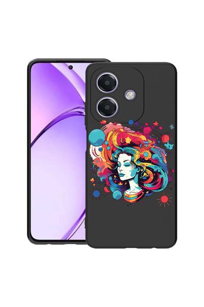bestcase Λεπτή θήκη σιλικόνης για OPPO A60 5G / A40 / A40M, Dream Colors - Γυ...