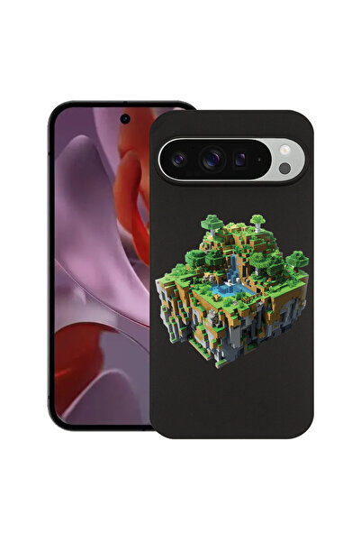 bestcase Carcasă subțire din silicon pentru Google Pixel 9 Pro XL, Minecarft ...