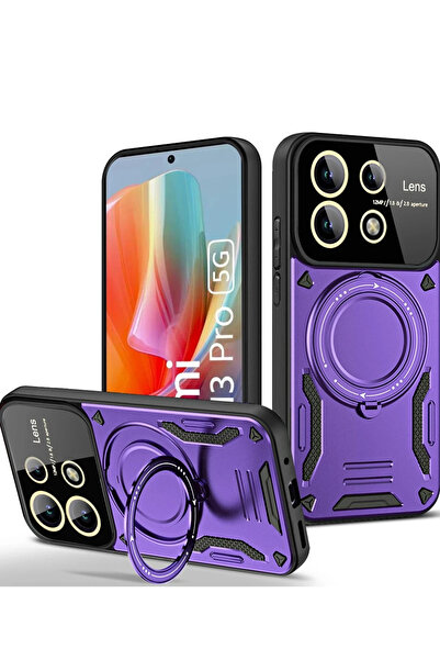 Kipgsm Redmi Note 13 Pro İçin Kılıf Kamera Lens Koruyuculu Magsafe Destekli 3...