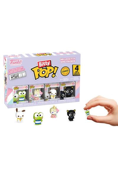 Funko Bitty Pop 4-Pack Hello Kitty And Friends - Keroppi, Hello Kitty, Pochacco, Chase Figure
