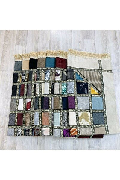 BERAT Seccade - Namazlık - Kırk Yama Seccade - 10 Adet - Tabanı Astarlı - Hac ve Umre Hediyeliği -