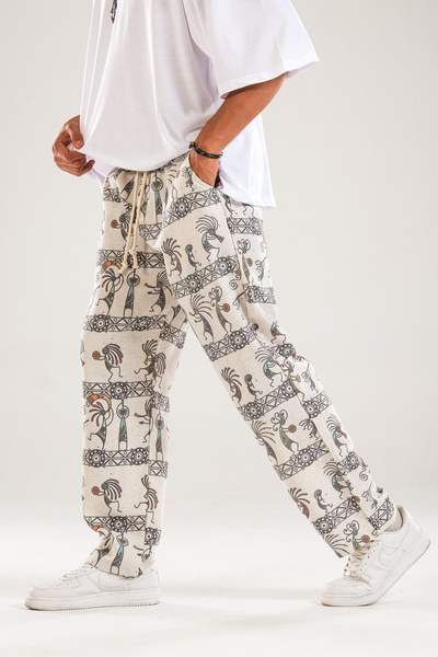 COCOPELLI Patterned Baggy Pants