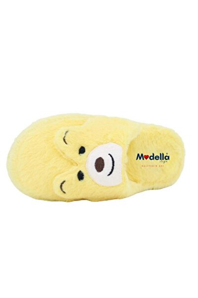 Modella Life Women's House Slippers Teddy Bear Figured Plush House Slippers Do Not Make Sound Sole Warm Stylish Design