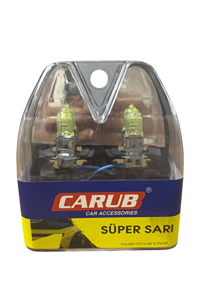 Carub H3 Limon Sarısı Far Sis Ampulü 12v 100W 2 Adet Fiyatı BR 041 70 20