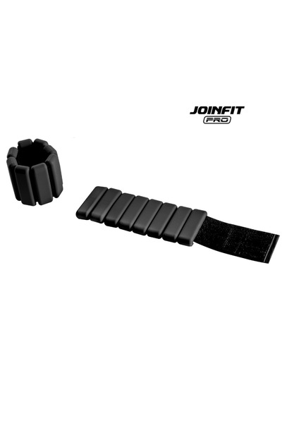 JOINFIT Pro Hand and Ankle Weight Black 750 Gr X 2 Pieces |   Adjustable Sports and Fitness Equipment