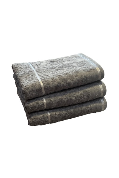 PATRU ANOTIMPURI Set of 3 face towels 50 x 90 cm 100% cotton