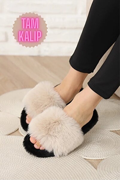 Jackers Furry Lightweight Silent Foam Sole Plush Stylish House Slippers