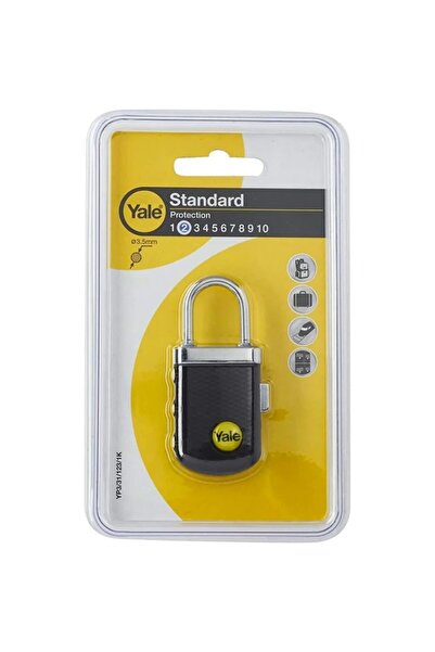 Yale 1 Kalite Kilit Yurt Spor Salonu Dolap Kilidi Dayanıklı 3 Şifreli Zarif S...