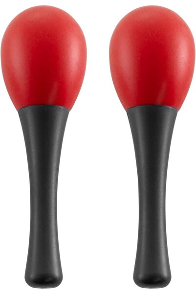 MegArya TIGER MAR28-10-RD Mini Egg Maracas - Childrens Percussion Shaker Instrument - Red - Pack of 10 Pairs